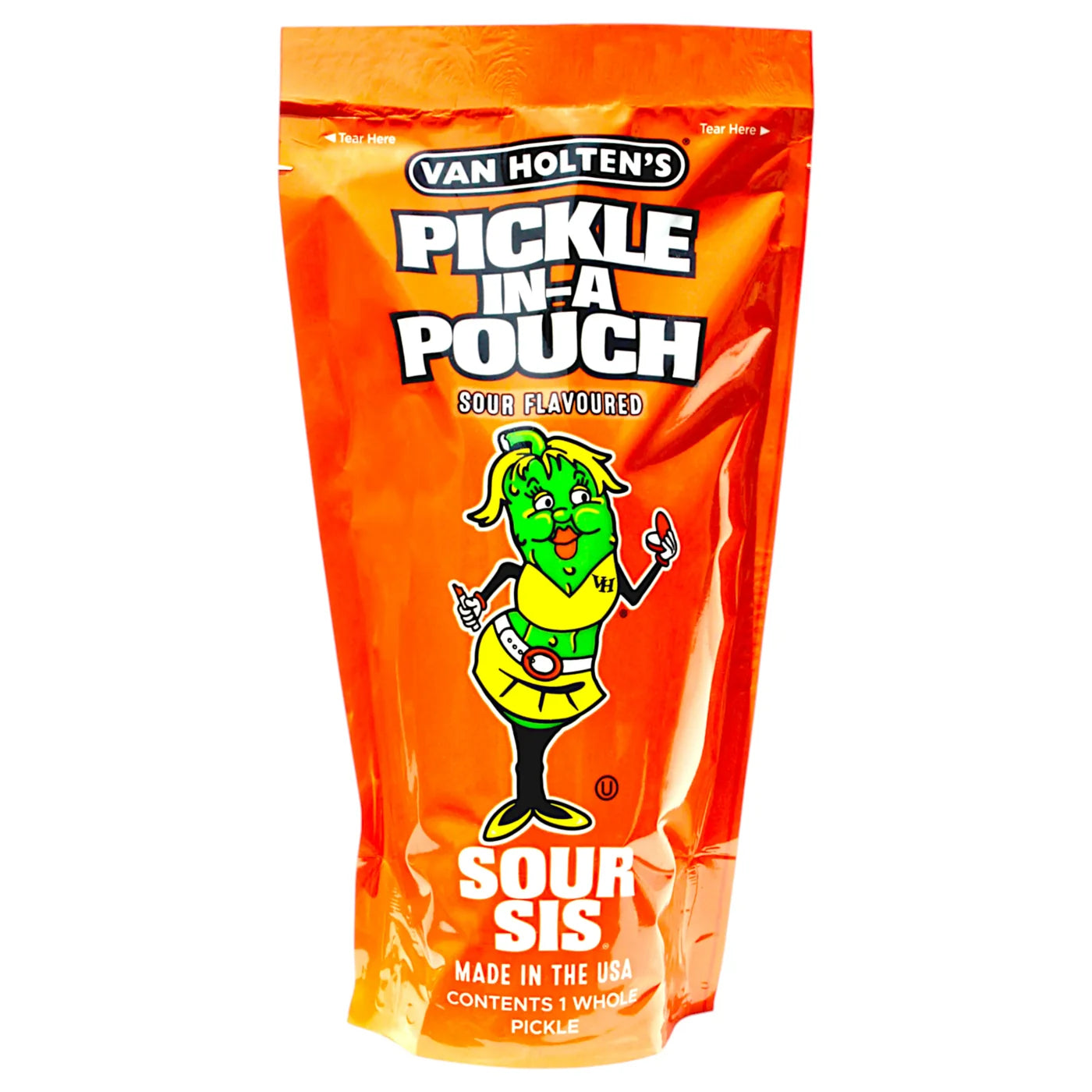VAN HOLTENS 242 GR PICKLES SOUR SIS PICKLE JUMBO