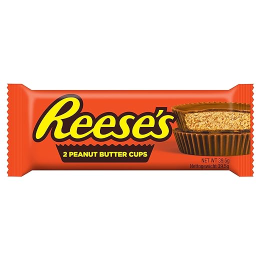 CANDY REESES 39.5 GR PEANUT BUTTER CUPS NON-GMO