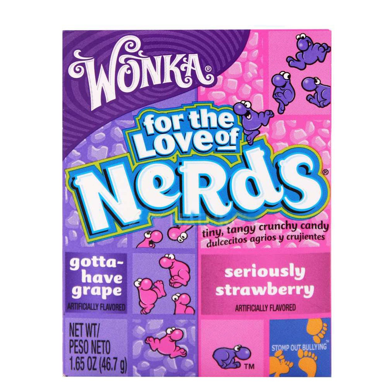 CANDY NERDS 46.7 GR GRAPE STRAWBERRY