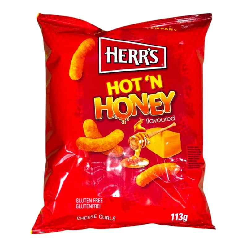 Herrs Hot n Honey Cheese Curls 113 g