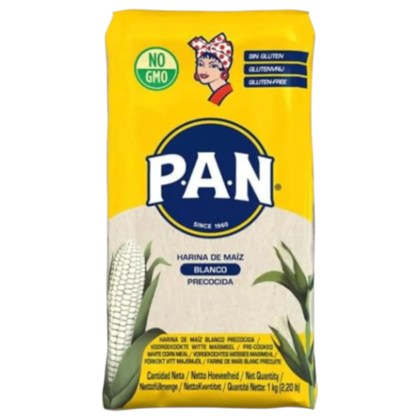 HARIN PAN 1 KG PRE-COOKED WHITE CORN FLOUR