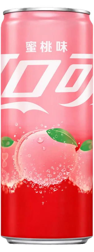 BEVER COCA COLA 330 ML PEACH ASIAN
