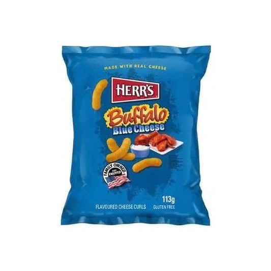 SNACK HERRS 113 GR BUFFALO BLUE CHEESE CURLS