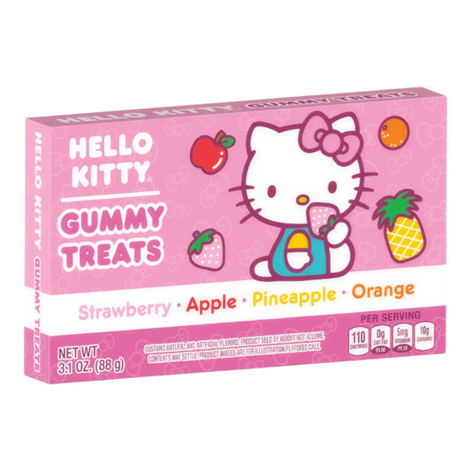 CANDY HELLO KITTY 88 GR FRUIT GUMMI TREATS THEATER BOX