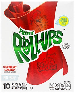 Fruit Roll Ups Strawberry 10 x 14 g
