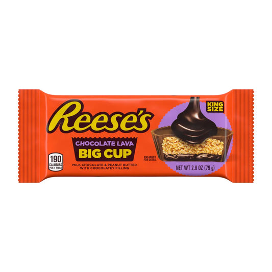 REESES 79 GR PEANUT BUTTER & CHOCOLATE LAVA KING SIZE